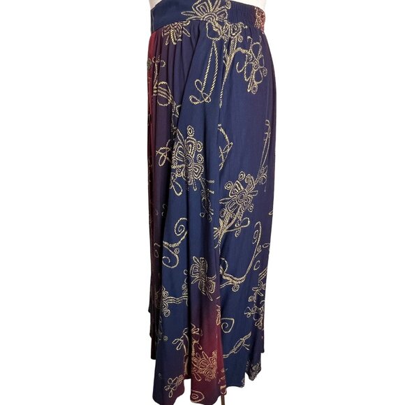 Vintage Carole Little Petites Size 4 Boho Jacket Blouse & Skirt Set - Picture 13 of 16